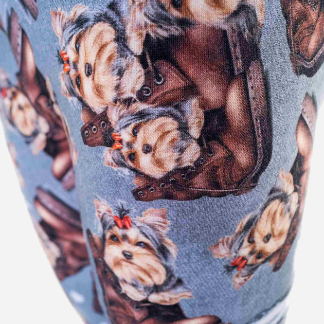 Legginsy młodzieżowe dziewczęce ocieplane Tup Tup PIK3050-8010 140 cm Wielobarwne (5901845289863) - obraz 3