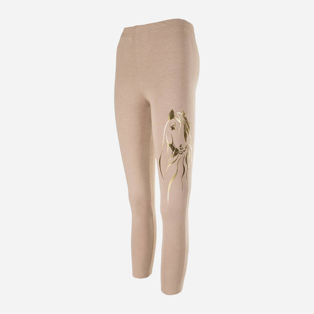 Legginsy dziecięce dla dziewczynki Tup Tup PIK3120-1050 134 cm Beżowe (5901845294782) - obraz 1