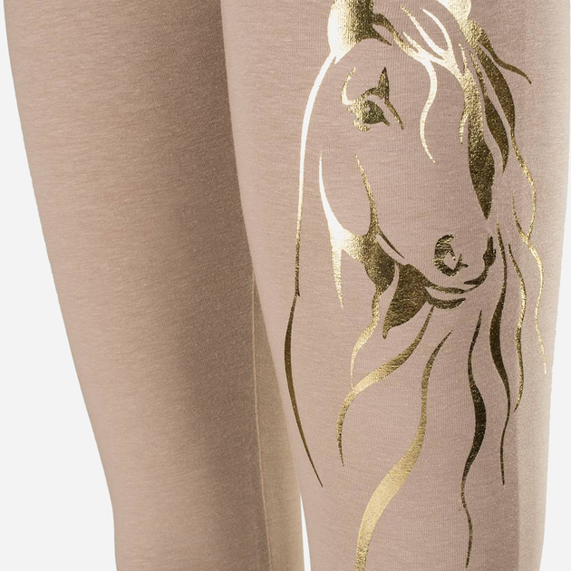 Legginsy młodzieżowe dziewczęce Tup Tup PIK3120-1050 152 cm Beżowe (5901845294812) - obraz 3