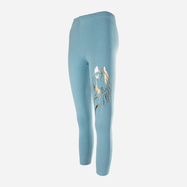 Legginsy dziecięce dla dziewczynki Tup Tup PIK3120-3200 122 cm Błękitne (5901845295000) - obraz 1