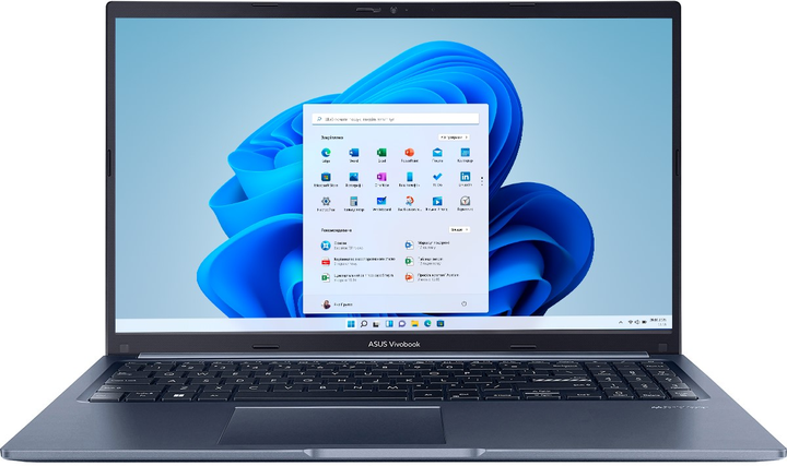 Laptop ASUS VivoBook 15 F1504ZA-AS34DX (5903719136778) Quiet Blue - obraz 1