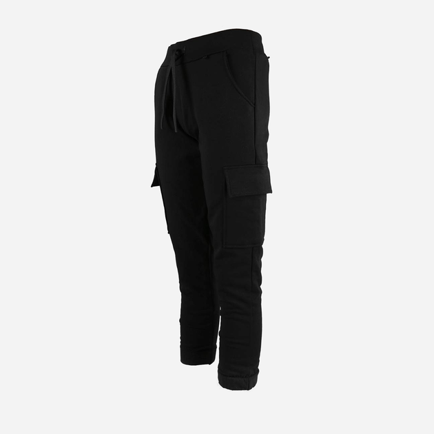 Дитячі спортивні штани для дівчинки Tup Tup PIK4020-1010 122 см Чорні (5901845262217) - зображення 1