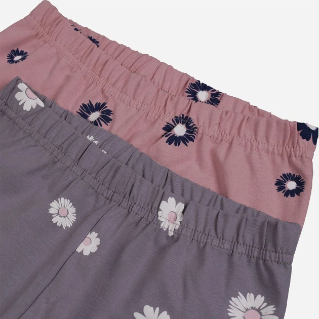 Набір дитячих легінсів 2 шт для дівчинки Tup Tup PIK6010-1003 128 см Різнокольоровий (5907744045609) - зображення 4