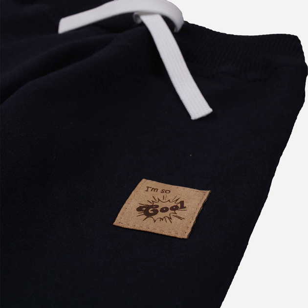 Spodnie dresowe chłopięce Tup Tup PIK9010-3110 80 cm Granatowe (5901845299572) - obraz 3