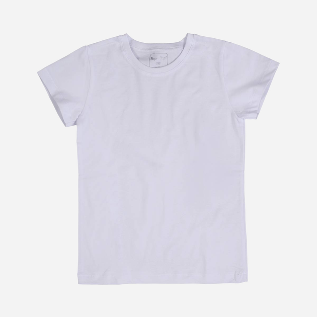 Дитячий комплект (футболка + шорти) для дівчинки Tup Tup SP100DZ-1010 122 см Білий/Чорний (5907744051730) - зображення 2