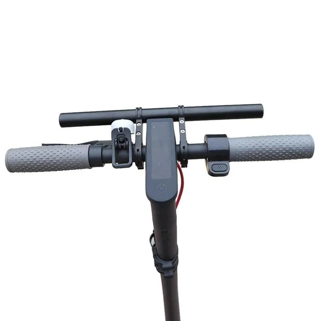 Додаткова горизонтальна планка кронштейн на велосипедне кермо Horizontal extension frame for bicycle - зображення 3