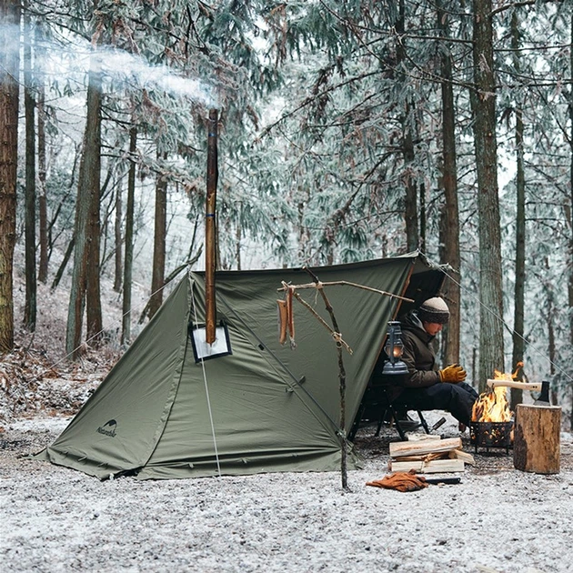 Палатка одноместная Naturehike NH21YW157 Темно-зеленая (6927595712054) - изображение 4