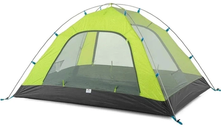 Палатка четырехместная Naturehike P-Series NH18Z044-P 210T/65D Хаки (6927595783702) - изображение 2