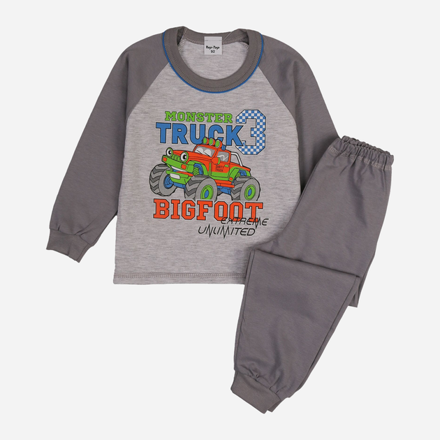Дитяча піжама для хлопчика Tup Tup 101303CH-3210 110 см Сіра (5907744489847) - зображення 1