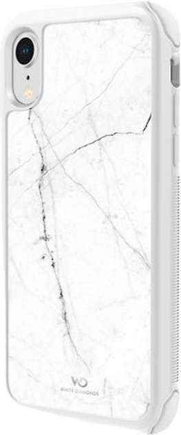 Etui plecki White Diamonds Tough Marble do Apple iPhone X/Xs White (4260460958808) - obraz 1