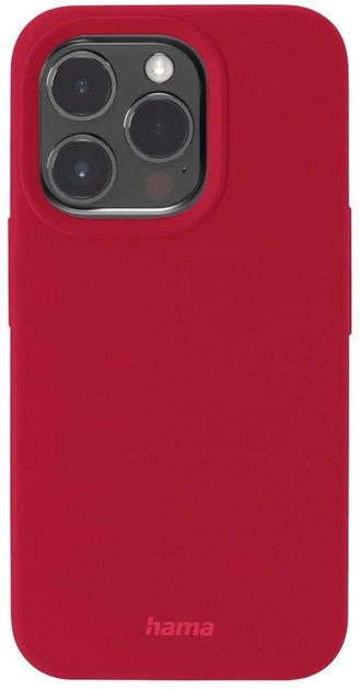 Панель Hama Safety для Apple iPhone 14 Pro Red (4047443494733) - зображення 1