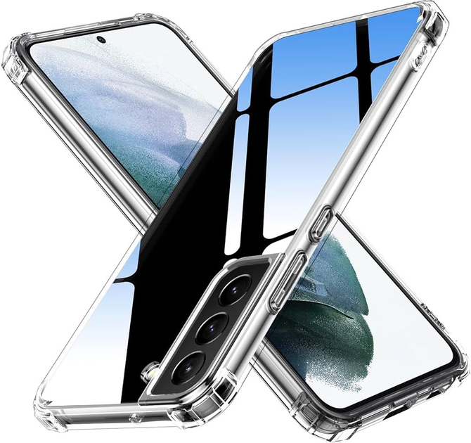 Etui plecki Hama Crystal Clear do Samsung Galaxy S22+ 5G Transparent (4047443480576) - obraz 1