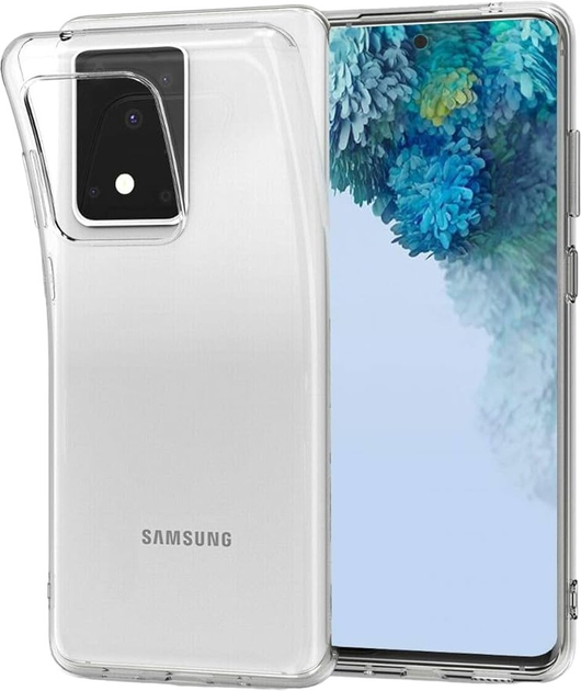 Панель Hama Crystal Clear для Samsung Galaxy S20 Ultra Transparent (4047443431202) - зображення 1