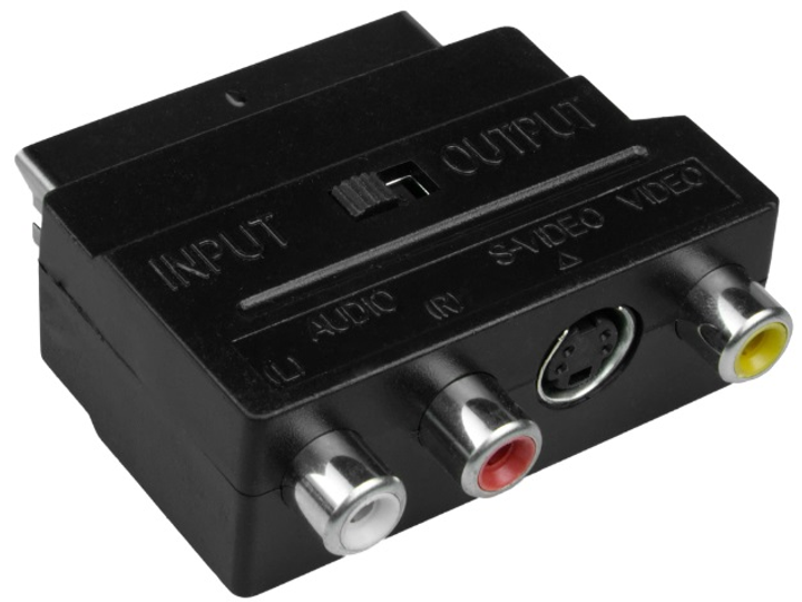 Adapter EURO - 3 x RCA DMP BLQ61 (5906881207697) - obraz 1
