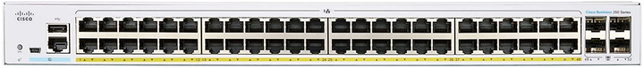 Комутатор Cisco CBS350-48T-4X-EU (CBS350-48T-4X-EU) - зображення 2