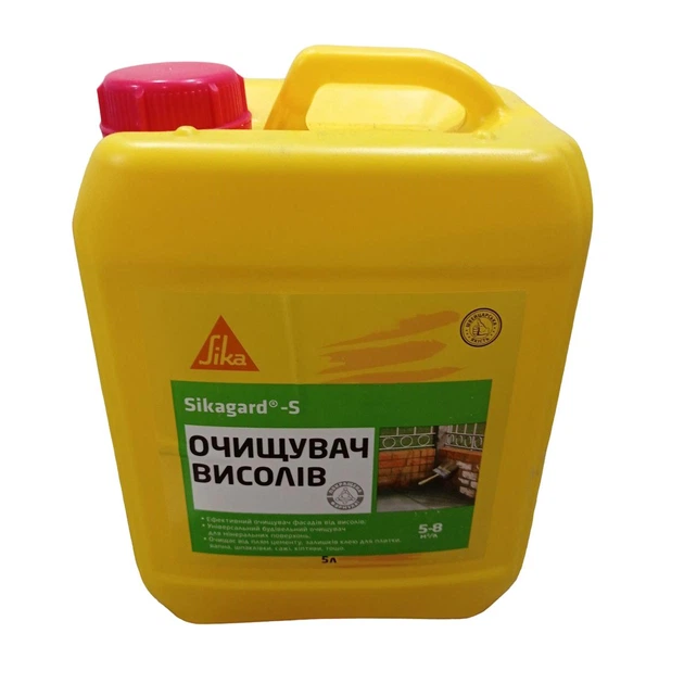 Очисник будівельний Sika Sikagard S універсальний 5 л (444114) - Фото 1 Очисник будівельний Sika Sikagard S універсальний 5 л (444114) - зображення 1