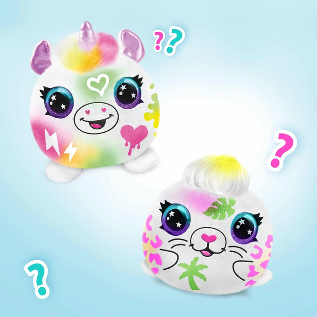 Игровой набор-сюрприз Canal Toys DIY Airbrush Plush Неон мини