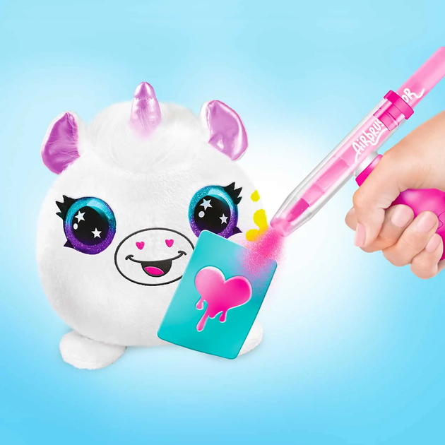 Игровой набор-сюрприз Canal Toys DIY Airbrush Plush Неон мини