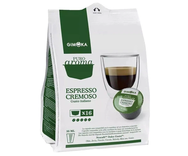 Кофе в капсулах Gimoka Cremoso 16шт - изображение 2