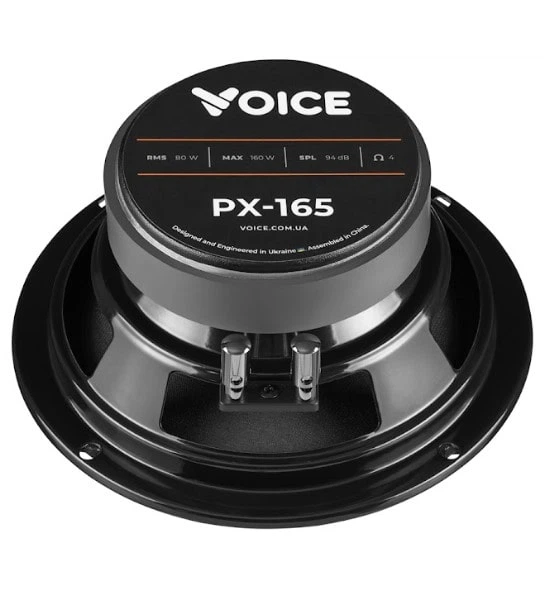Автоакустика Voice PX-165 - Фото 4 Автоакустика Voice PX-165 - зображення 4