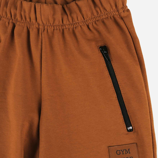 Krótkie spodenki młodzieżowe chłopięce Tup Tup PIK4200-4620 164 cm Brązowe (5907744498306) - obraz 3