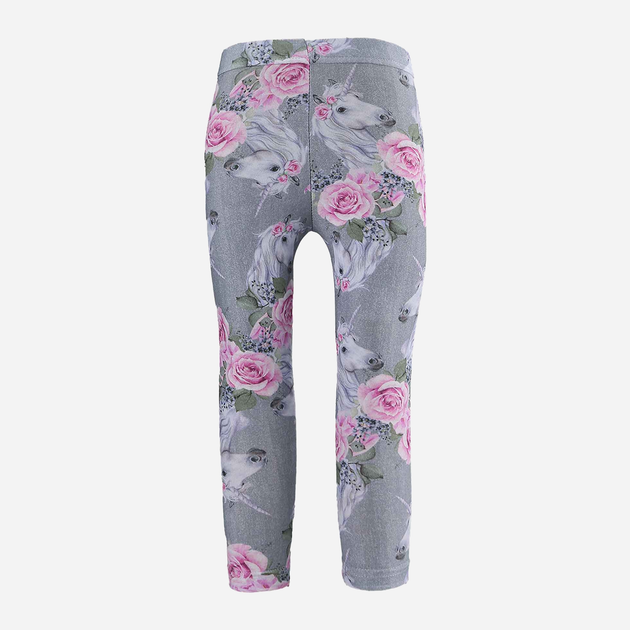 Legginsy dziecięce dla dziewczynki Tup Tup PIK3200-8110 110 cm Szare (5907744499419) - obraz 3