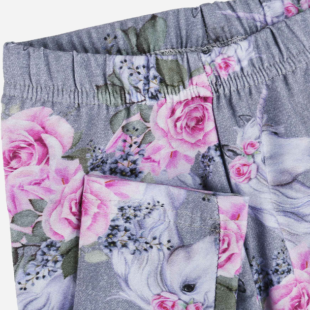 Legginsy dziecięce dla dziewczynki Tup Tup PIK3200-8110 110 cm Szare (5907744499419) - obraz 4