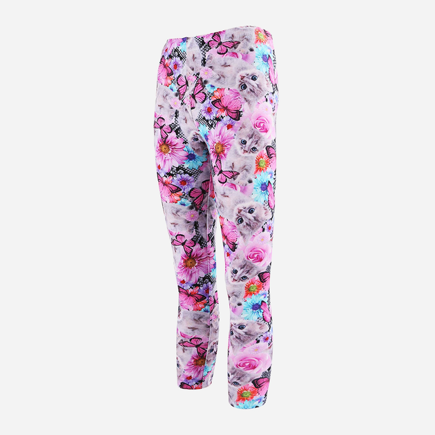 Legginsy młodzieżowe dziewczęce Tup Tup PIK3200-2520 140 cm Wielobarwne (5907744499556) - obraz 1