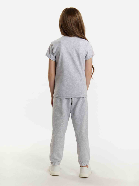 Koszulka dziecięca dla dziewczynki Tup Tup 101500-8110 128 cm Szara (5907744500108) - obraz 2