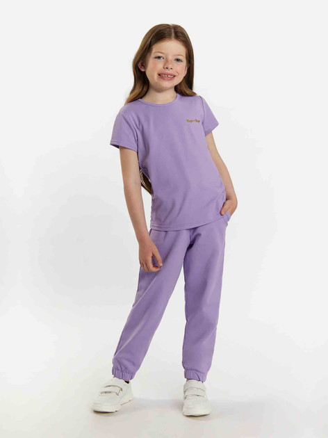 Дитяча футболка для дівчинки Tup Tup 101500-2510 104 см Фіолетова (5907744500764) - зображення 2