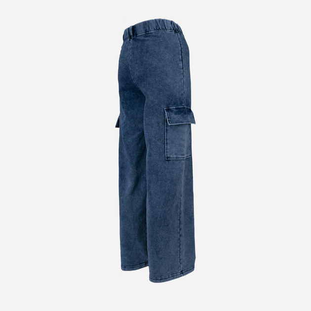 Дитячі штани-кльош для дівчинки Tup Tup PIK7011-3120 134 см Сині (5907744516857) - зображення 2