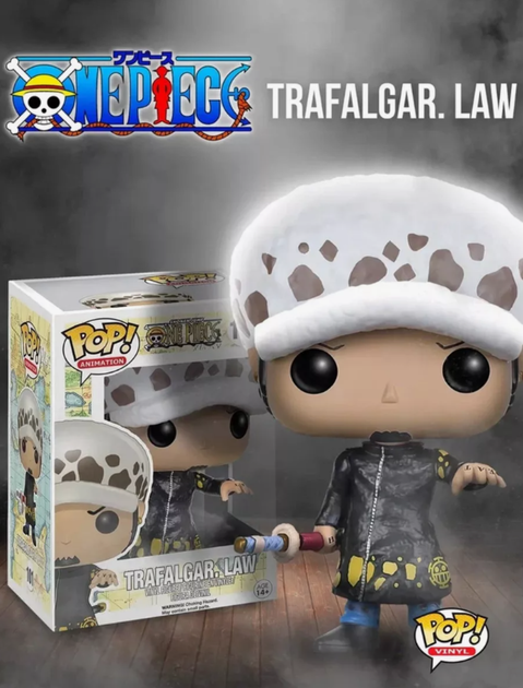 Ван Пис фигурка Трафальгар Ло Funko Pop Фанко Поп One Piece