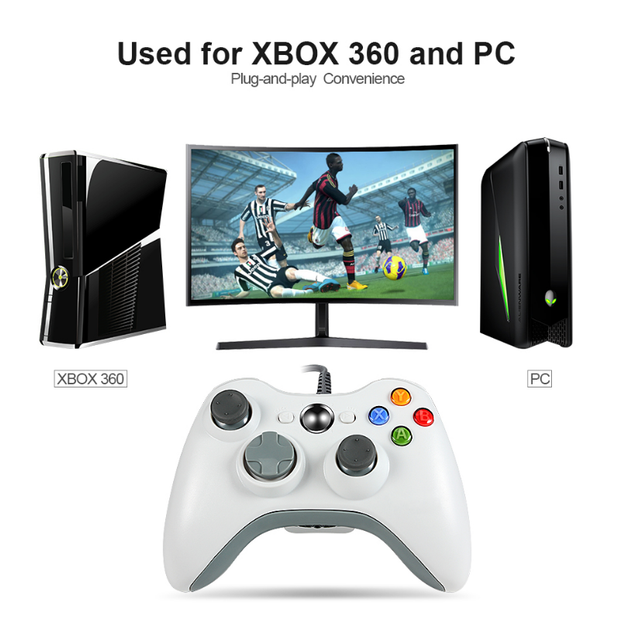 Бездротовий Джойстик - геймпад Xbox 360 Wireless Controller -WRC-36-Black, чорний - зображення 7
