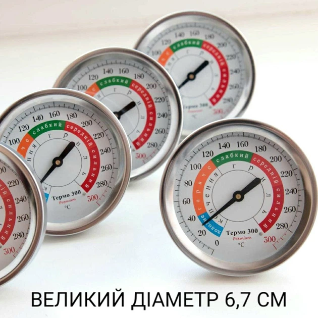 Термометр для коптильни TERMO 300 Premium 0-300⁰С - изображение 3