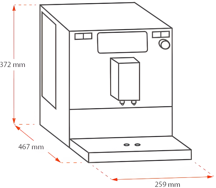 Ekspres do kawy Melitta Barista TS Smart F850-101 - obraz 8