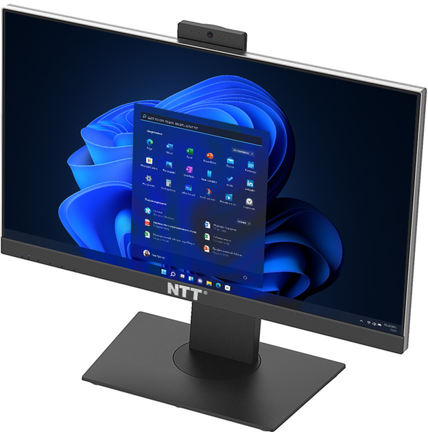 Monoblok NTT AiO 23.8 (ZKQ-i513T24-P03P) Czarny - obraz 3