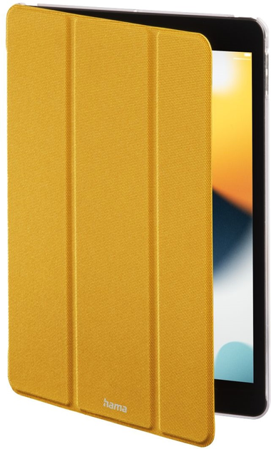 Etui z klapką Hama Terra do Apple iPad 10.2" Yellow (4047443481351) - obraz 1