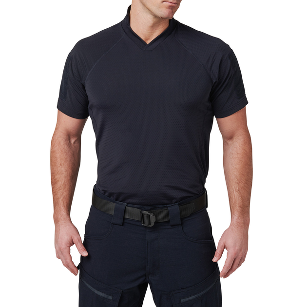 Футболка тактична потовідвідна 5.11 Tactical V.XI Sigurd S/S Shirt Dark Navy M (41288-724) - изображение 1