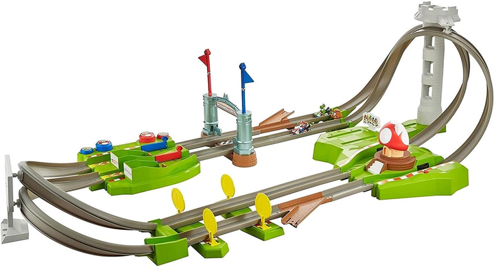 Трек Хот Вилс Марио Карт Hot Wheels Mario Kart Circuit Track GCP27 ...