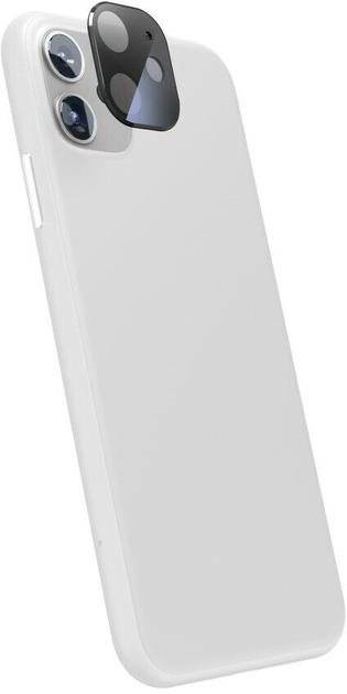 Захисне скло для камери Hama для Apple iPhone 12 mini Black (4047443453853) - зображення 1