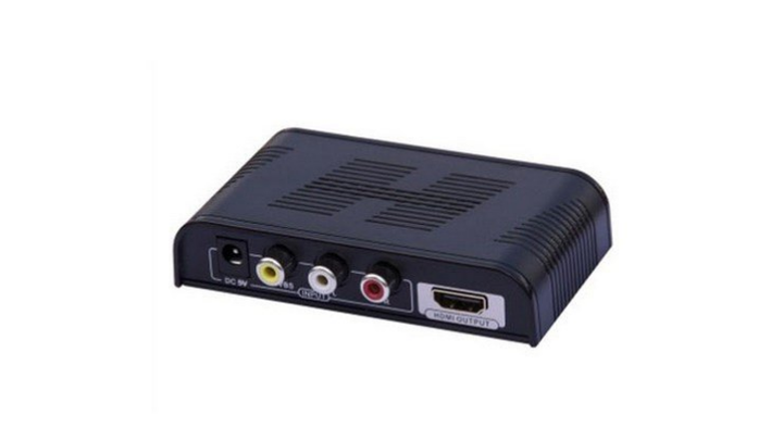 Видео конвертер AV в HDMI AVCom AVC513 CVBS+Audio в HDMI, Чёрный - изображение 2
