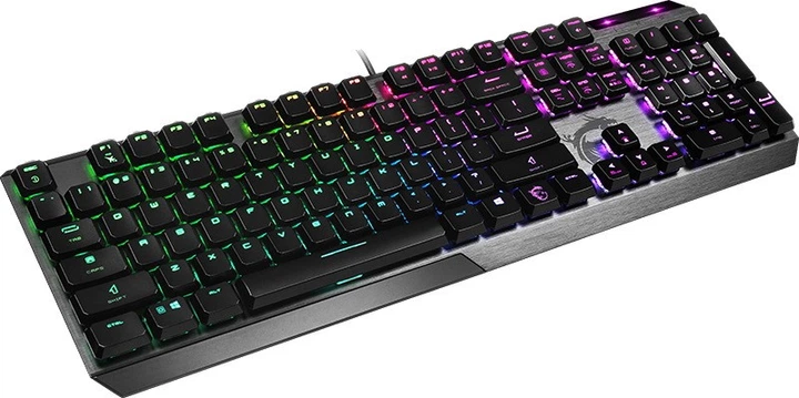 Ігрова клавіатура MSI Vigor GK50 Low Profile Black Kailh LP White Switch (UKR) - Фото 3 Ігрова клавіатура MSI Vigor GK50 Low Profile Black Kailh LP White Switch (UKR) - зображення 3