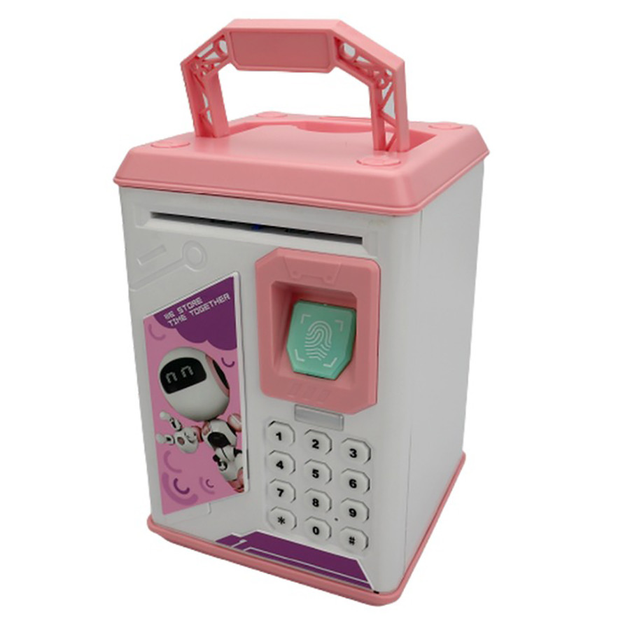 Детская игрушка Сейф копилка на батарейках 906(Pink) розовый (272175 ...