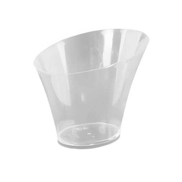 Креманка стеклопластик овальная прозрачная 65 мл 16 штук в упаковке от ...