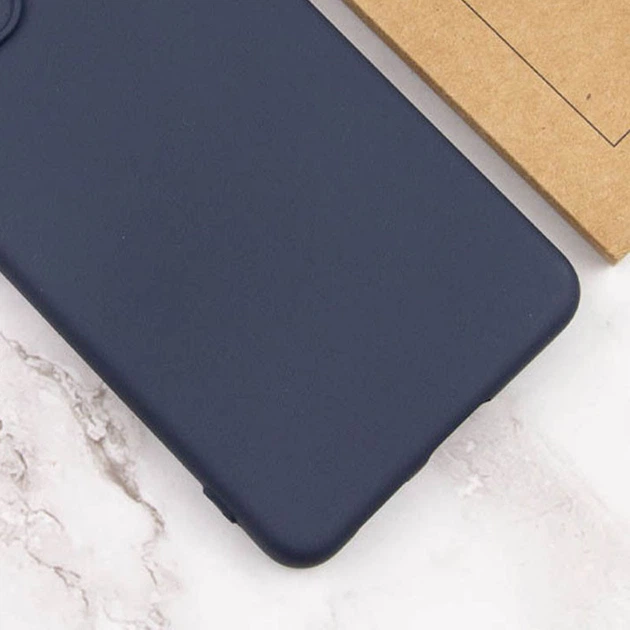 Чохол Silicone Cover Lakshmi Full Camera (A) для Huawei Honor X8a Синій / Midnight Blue - изображение 5