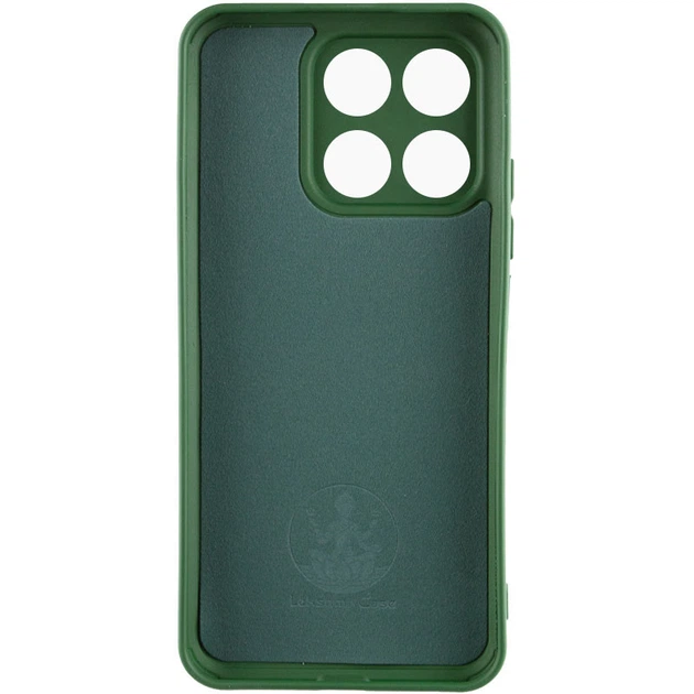 Чохол Silicone Cover Lakshmi Full Camera (A) для Huawei Honor X8a Зелений / Dark green - изображение 2