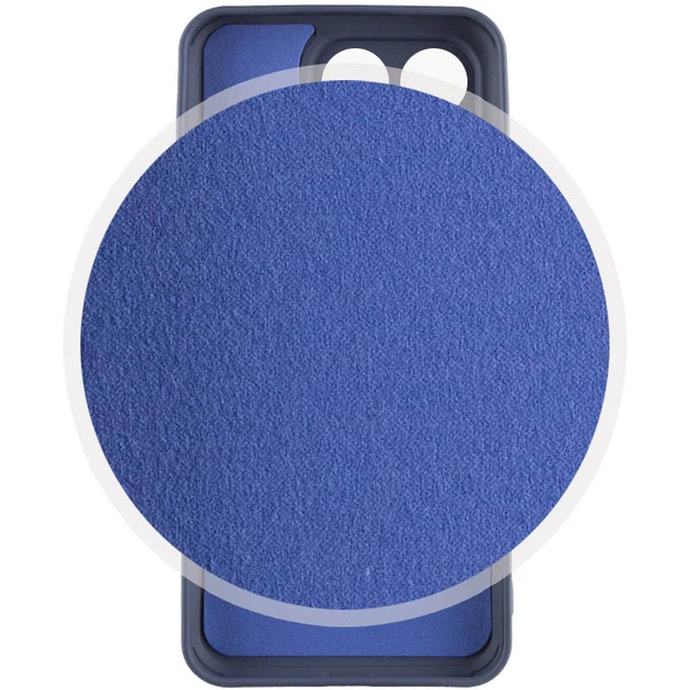 Чохол Silicone Cover Lakshmi Full Camera (A) для Huawei Honor X8a Синій / Midnight Blue - изображение 3