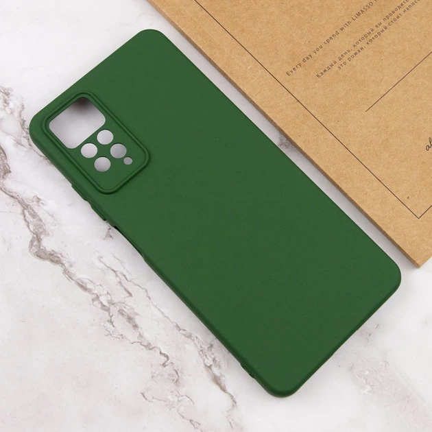 Чохол Silicone Cover Lakshmi Full Camera (AAA) для Xiaomi Redmi Note 11 Pro 4G/5G / 12 Pro 4G Зелений / Cyprus Green - Фото 4 Чохол Silicone Cover Lakshmi Full Camera (AAA) для Xiaomi Redmi Note 11 Pro 4G/5G / 12 Pro 4G Зелений / Cyprus Green - зображення 4