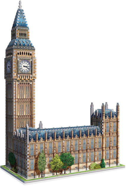 3D Puzzle Wrebbit 3D Big Ben 890 elementów (0665541020025) - obraz 2