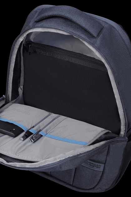 Рюкзак American Tourister Streethero 15.6" Navy Melange (5400520214591) - зображення 3